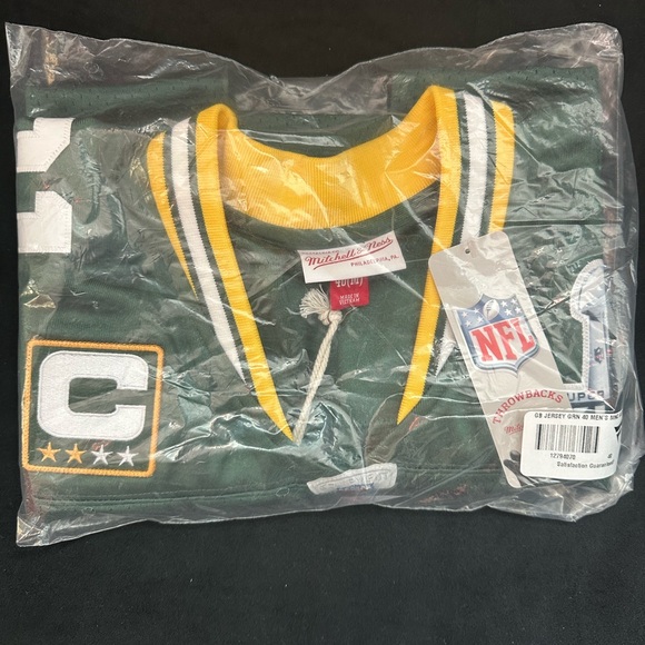 Charles Woodson Green Bay Packers 2010 Mitchell & Ness Authentic Throwback - Picture 2 of 2